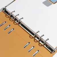 Usine d'impression en Chine carnet de notes en cuir agenda à feuilles mobiles avec boucle magnétique