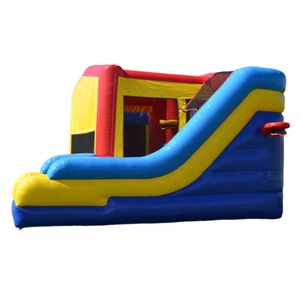 Đảng sự kiện mục tiêu sử dụng thương mại lớp PVC <span class=keywords><strong>bouncy</strong></span> nhảy lâu đài trẻ em Bouncer dây đeo Blower lâu đài Inflatable lâu đài với cửa ra vào - Product Image 4