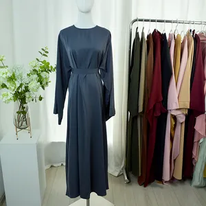 Ид длинные турецкие повседневные скромные платья скромные мусульманские женщины для мусульманских Абайи модные элегантные пакистанские женщины