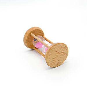 Clessidra Tradizionale in Legno di Bambù Personalizzata con Cornice in Legno e Vetro, Regalo di Capodanno, Decorazione per la Casa - Product Image 1