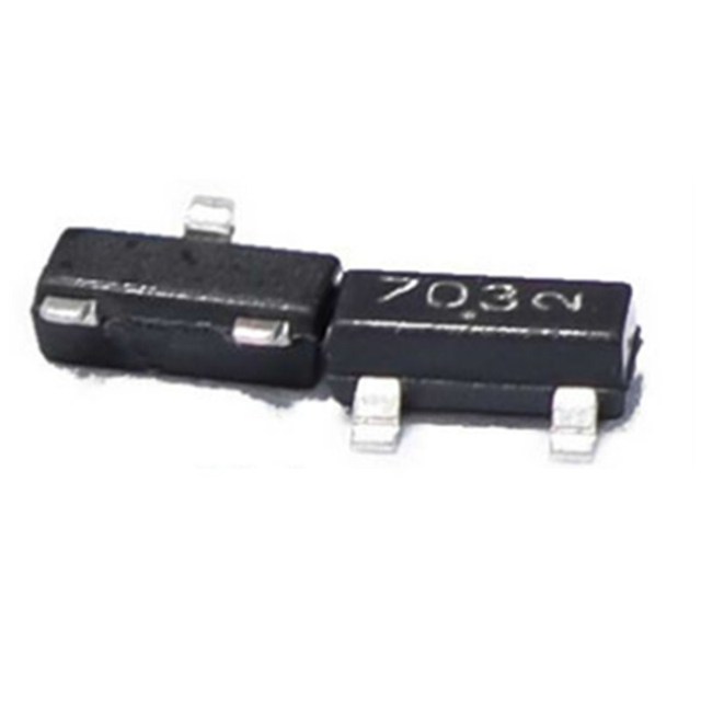 1PCS 2N7002 703 New Original ON MOSFET SOT23 2N7002ET1G 60V 310mA 2.5Ohm 2N7002E