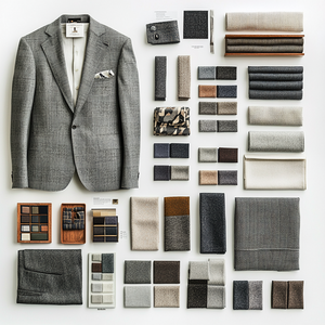 Slim Fit da uomo 2 pezzi Custom Wedding Plus taglie tute da ballo da uomo - Product Image 2