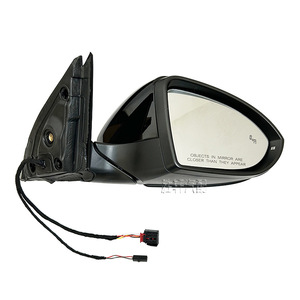 Conjunto de Retrovisor para Volkswagen Jetta Mk7 Modelo Estadounidense, Lado Izquierdo, con Calefacción, Material ABS, 350 mm - Product Image 2