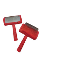 Peigne de toilettage pour chiens et chats avec aiguille de démêlage et brosse à poils doux en PC – Fournitures pour animaux de compagnie