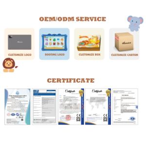 Tablet Infantil Android 16 con Sistema GMS, Pantalla Táctil de 7 <span class=keywords><strong>Pulgadas</strong></span>, 3+32/4+64 GB, Tablet para Niños - Product Image 3