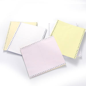 Qualité supérieure 55gsm Jumbo Roll NCR Paper Blue Copy Book Bill Printing Papier offset sans carbone - Product Image 1