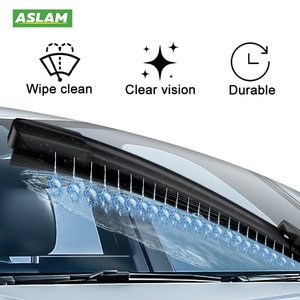 ใบปัดน้ำฝนรถยนต์ยางธรรมชาติคุณภาพสูง ASLAM พร้อมหัวฉีดน้ำ สำหรับ BMW Rover Tesla Land Rover พร้อมแขนโลหะ - Product Image 3
