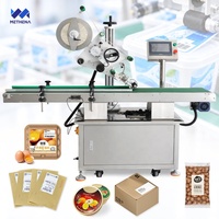 Mesin Label Kotak Bulat Kertas Pinggir Rata, Penanda Stiker, Label Harga, Kantong Laser, Aplikator Kantong Kraft, Pembuat Kepala Aplikator