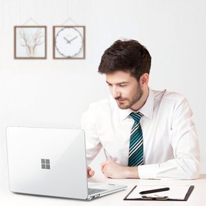 Coque rigide transparente en plastique pour ordinateur portable <span class=keywords><strong>Microsoft</strong></span> Surface Laptop 13 pouces 2025 Windows 11 Modèle 2095 - Product Image 6