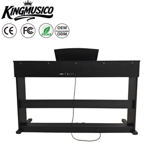 <span class=keywords><strong>Piano</strong></span> numérique à 88 touches sensibles à la vélocité <span class=keywords><strong>avec</strong></span> puce taïwanaise, 128 polyphonies, USB MIDI, double casque, clavier à 800 sons - Product Image 2