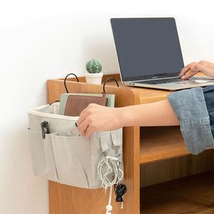 Hanging Storage <b>Bag</b> Bedside Storage <b>Bag</b> Used for the <b>Bed</b> Rails of Bunk <b>Beds</b> and Lower Bunk Dormitory Rooms on Hospital <b>Beds</b> - Product Image 4