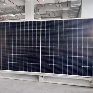 호주 핫 세일 지붕 배치 단결정 하프 셀 태양 전지 패널 430w 태양 광 모듈 태양 전지 패널 홈 전원