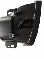 Diffuseur W205 ABS Diffuseur de pare-chocs arrière Noir Becquet arrière avec embouts d'échappement pour Mercedes Benz Classe C W205 2015-2021 Sport