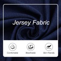 Kain Rajut Jersey OEM Cepat Kering 91% Poliester 9% Spandex 71" 180gsm Elastisitas Tinggi Dapat Disambung untuk Pakaian Olahraga Rompi Kaos Activewear