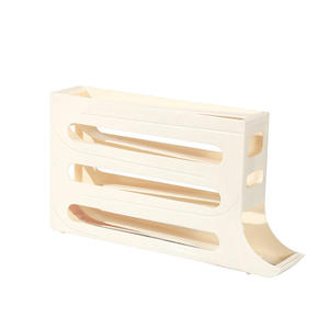 ชั้นวางไข่แบบหมุนอัตโนมัติกล่องเก็บไข่เกรดอาหารกล่องเก็บ<span class=keywords><strong>ไข่</strong></span>แบบมีบันไดเครื่องมือด้านข้างสำหรับตู้เย็น - Product Image 2