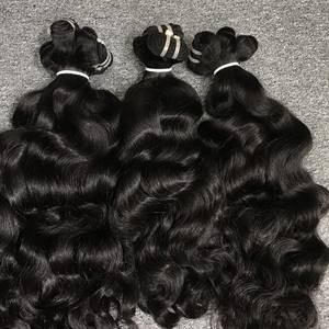 Hottrend ลอนธรรมชาติสีดำบริสุทธิ์ของมนุษย์ผมหยิกผมหยิกขึ้นมาก่อน - Product Image 2