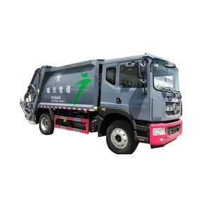 China Manufacturers 8 M3 Waste Collect 1suzu Rear Loaded Garbage Truck, Refuse Compactor Trucks, Garbage Truck