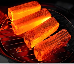 100% <span class=keywords><strong>charbon</strong></span> de bois en forme de bloc fabriqué à la machine à haute efficacité de coquille de noix de coco de qualité supérieure de haute qualité pour barbecue avec 5% de teneur en cendres - Product Image 3