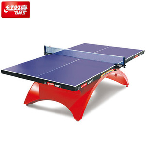 Table de tennis de table DHS, épaisseur 25 mm, durable, norme de compétition intérieure, bleue - Product Image 1