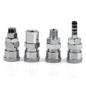 Conector Neumático de Conexión Rápida Tipo C y Ajuste Rápido para Manguera de Pistola de Clavos Neumática, Accesorios para Herramientas Neumáticas - Product Image 1