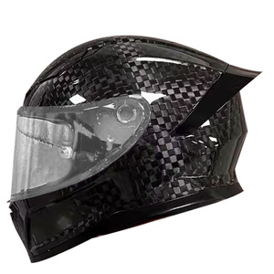Nouveau casque de moto intégral en fibre de carbone DOT, léger, haute sécurité, adapté aux quatre saisons - Product Image 4