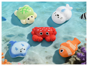 ชุดของเล่นจิ๋ว DIY สำหรับพัฒนาสติปัญญาเด็ก ของขวัญวันเกิด สัตว์ทะเล ปลา กระดองเต่า ปู ลอยน้ำ - Product Image 6