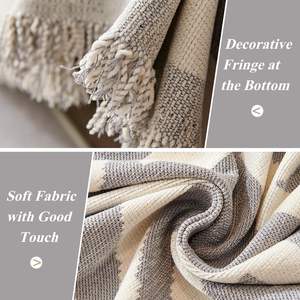 OEM de fábrica acepta protector de muebles reversible de lujo suave funda de manta de sofá funda de sofá - Product Image 5