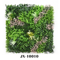 Dekorasi Dinding Rumput Buatan Indoor/Outdoor Lintas Batas, Bunga Plastik, Tahan Lama, Ringan, Mudah Dipasang, Dinding Latar Belakang