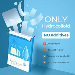 Patchs Hydrocolloïdes OEM pour le Corps et le Visage Contre l'Acné – Produits Biologiques de Soin Corporel pour l'Anesthésie de l'Acné et des Boutons avec Acide Salicylique – Chaque Taille - Product Image 2