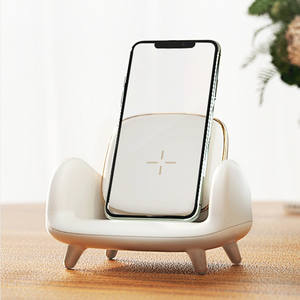 Soporte <span class=keywords><strong>de</strong></span> Carga Inalámbrico para Teléfono con Forma <span class=keywords><strong>de</strong></span> Sofá, Cargador Inalámbrico <span class=keywords><strong>de</strong></span> 15W, Base <span class=keywords><strong>de</strong></span> Carga Inalámbrica para Teléfono - Product Image 4