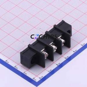 KF55HM-10.0-3P Barrier Terminal Block Through hole Component (THT),P=10mm Connector Two Sides 10mm 1x3P Straight Pin - Product Image 1