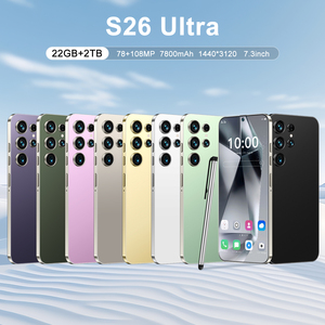 Hot bán S26 siêu 5g điện thoại thông minh 22GB + 2TB <span class=keywords><strong>Android</strong></span> 14 7.3 inch HD mặt mở khóa Deca core CPU 108mp phía sau máy ảnh Tây Ban Nha hoạt động - Product Image 6