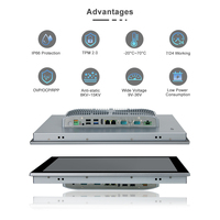 Panel PC certifié par Tablette Ip66 étanche de qualité industrielle avec certification industrielle véritable