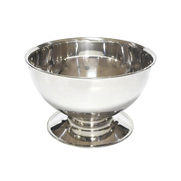 Seau à glace et refroidisseur à vin personnalisables en acier inoxydable avec finition or rose pour les fêtes, les bars et la maison
