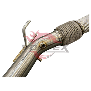 ท่อแคทดาวน์ไพพ์สแตนเลส Vortex 304 แบบไหลสูง สำหรับ VW Golf GTI MK8 2.0T เพิ่มประสิทธิภาพ - Product Image 4