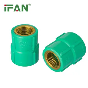 IFAN bán buôn chất lượng tốt uPVC Ống phù hợp màu xanh lá cây màu PVC Ống phù hợp cho đường ống