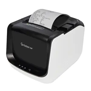 GPRINTER Stampante di Codici A Barre Termica per Ricevute 80 MILLIMETRI WIFI dente Blu POS STAMPANTE