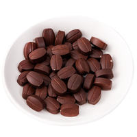 Bonbons sans sucre saveur café-cacao en forme de boule, en boîte métallique, en vrac pour le bureau et les cadeaux