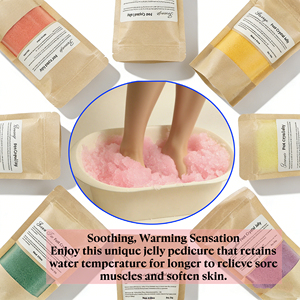 Productos para Pedicura con Cristales para Remojar los Pies, Alivio del Estrés, Hidratación Profunda, Nutre la Piel, Retiene el Calor para el Cuidado de los Pies - Product Image 5