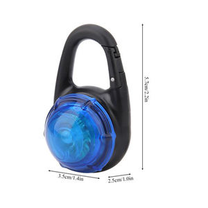 Nuevo diseño Durable Breakaway plástico sólido pluma personalizada perro gato accesorios Mini luz luminosa Led seguridad al aire libre - Product Image 1