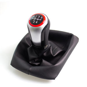 หัวเกียร์รถยนต์สโกด้าแบบธรรมดา 5 6 เกียร์ หนัง ดีไซน์ตามหลักสรีรศาสตร์ อุปกรณ์ตกแต่งภายใน - Product Image 5