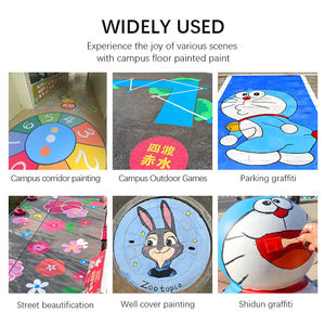 Meubles acryliques et peinture de <span class=keywords><strong>bateau</strong></span> écologiques non toxiques pour la coloration des sols et des murs Chambres d'enfants/jardins d'enfants Séchage rapide à faible odeur - Product Image 4