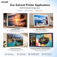 Imprimante à solvant écologique pour vinyle 1,6 m 2 têtes I3200, imprimante à solvant écologique 1,6 m pour autocollants en vinyle, bannières, impression publicitaire extérieure