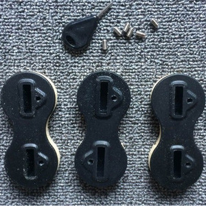 Fcs Fusion Surfboard Fin <b>Plug</b> 8 Shape Black 9 Degree 5 Degree <b>Tail</b> Fins Accessory For Ocean Waters - Product Image 2