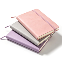 Cuaderno de Tapa Dura A5 de Alta Calidad, Personalizado con Logotipo, Libreta de Notas de Cuero PU para Negocios