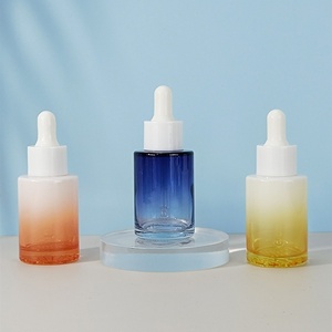 Serum <b>Bottle</b> Pastel Color Glossy pink Cosmetic <b>Bottle</b> 30ml 40ml 50ml 60ml Hair Oil <b>Dropper</b> <b>Bottle</b> - Product Image 3