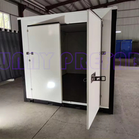Mini hangar en acier pliable et démontable de 5', 8', 10', 12' pour le transport et le stockage portable, unités de stockage pliables