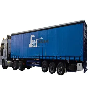 Hot Selling New cargo transport dry van type box semi trailer light duty truck 4 tons box truck van cargo truck