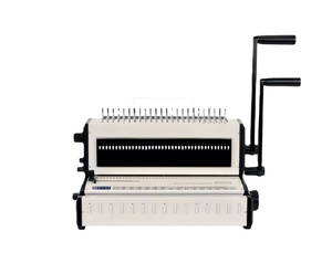 Paper Punching <b>Machine</b> for <b>Binding</b> Coil Binder Paper Processing Device Desktop Manual Paper Puncher and Binder with Coil - Product Image 1