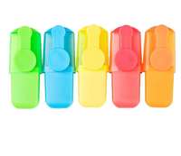 Marcadores Resaltadores Mini Coloridos para Lectura en Casa, Toma de Notas y Dibujo de Contenido Clave de los Párrafos